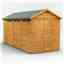 14 x 6 Security Tongue and Groove Apex Shed - Single Door - 6 Windows - 12mm Tongue and Groove Floor and Roof