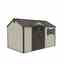 12.5 X 8 Life Plus Plastic Apex Shed With Plastic Floor + 1 Window (3.81m X 2.43m)