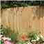 6 X 6 Vertical Board Fence Panel Pressure Treated - Minimum Order Of 3 Panels