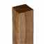 Pack of 3 -  Timber Fence Post 3 (75x75mm) Brown 