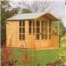 7ft x 7ft Apex Summerhouse (tongue And Groove Floor)