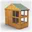 6 x 8 Premium Tongue and Groove Apex Potting Shed - Double Door - 14 Windows - 12mm Tongue and Groove Floor and Roof	