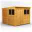 10 x 8 Premium Tongue And Groove Pent Shed - Single Door - 4 Windows - 12mm Tongue And Groove Floor And Roof