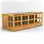 18 x 8 Premium Tongue and Groove Pent Potting Shed - Double Door - 26 Windows - 12mm Tongue and Groove Floor and Roof	