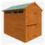 8 x 6 Tongue and Groove Security Shed (12mm Tongue and Groove Floor and Apex Roof)