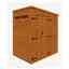 4 x 6 Tongue and Groove Double Doors Security Shed (12mm Tongue and Groove Floor and Pent Roof)+