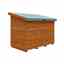 4 x 2'2" Wooden Tool Chest (12mm Tongue and Groove Floor and Apex Roof)