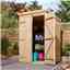 Cheshire 4×4 Shiplap Pent Shed Double Door