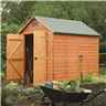 8 X 6 Security Tongue And Groove Shed (12mm Tongue And Groove Floor)