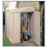 OOS - BACK JULY/AUGUST 2022 - 4 X 8 Select Duramax Plastic Sidemate Pvc Shed With Steel Frame (1.21m X 2.39m)