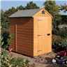 6 X 4 Security Tongue And Groove Shed (12mm Tongue And Groove Floor)