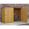 6 X 2 (1.85m X 0.63m) - Tongue And Groove - Pent Bike Store - Double Doors - No Floor