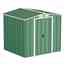 OOS - AWAITING RETURN TO STOCK DATE - 6 X 6 Value Apex Metal Shed - Green (2.02m X 1.82m)