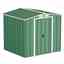 6 X 6 Value Apex Metal Shed - Green (2.02m X 1.82m)