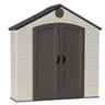 8 X 5 Life Plus Plastic Apex Shed With Plastic Floor (2.43m X 1.52m)