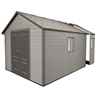 OOS - AWAITING RETURN TO STOCK DATE - 11 X 16 Life Plus Plastic Apex Shed With Plastic Floor + 4 Windows (3.37m X 4.89m)