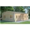 6m X 10m (60m2) Premier Classroom - Building Complaint - Log Cabin - 70mm Wall Thickness - Double Glazing