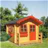 6 X 7 (1.69m X 1.79m) Salcey Playhouse (28mm Logs)