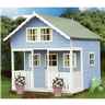 8 x 9 (2.69m x 2.39m) -  Lodge Playhouse - 12mm Tongue And Groove