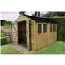 10ft X 8ft Pressure Treated Tongue And Groove Apex Shed (3.1m X 2.6m)