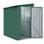 4 X 6 Premier Easyfix - Lean To - Metal Shed - Heritage Green (1.24m X 1.80m)