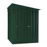 5 X 8 Premier Easyfix - Lean To Pent - Metal Shed - Heritage Green (1.55m X 2.42m)