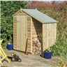 4 X 3 Oxford Shed With Lean To