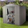 6ft 1 X 7ft 5 Apex Metal Shed With Free Anchor Kit (2.02m X 2.37m)