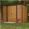 Installed - 8 X 6  Woodvale Metal Sheds Includes Floor (2530mm X 1810mm) - Installation Included